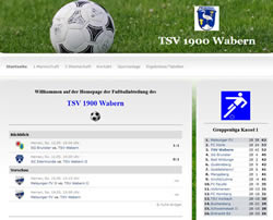TSV Wabern Webseite